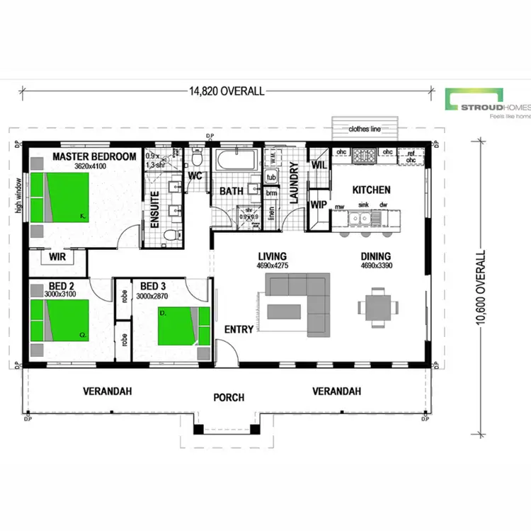 Floorplan of Homely house listing, 2296 Gin Gin Road, South Kolan QLD 4670