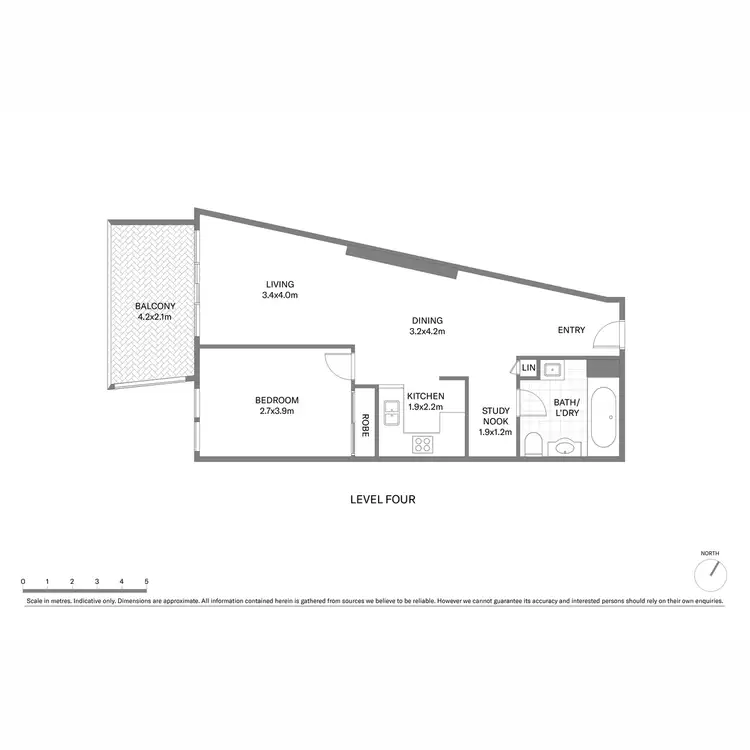 Floorplan of Homely unit listing, 361-363 Kent Street, Sydney NSW 2000