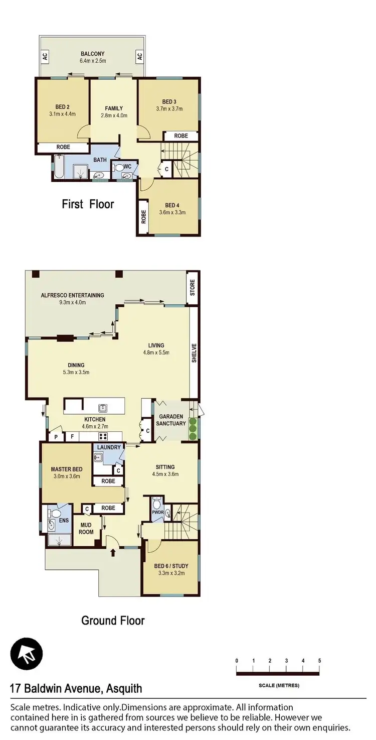 Floorplan of Homely house listing, 17 Baldwin Avenue, Asquith NSW 2077