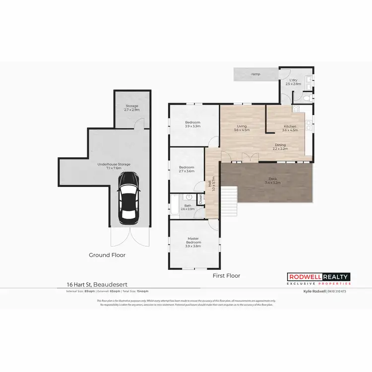 Floorplan of Homely house listing, 16 Hart Street, Beaudesert QLD 4285