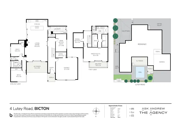 Floorplan of Homely house listing, 4 Lutey Road, Bicton WA 6157