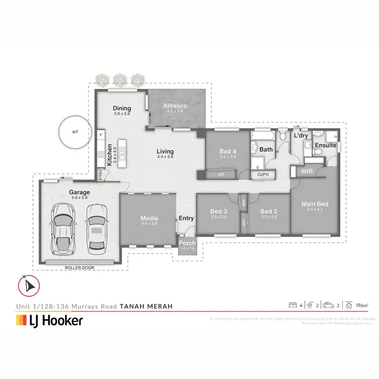 Floorplan of Homely house listing, 1/128-136 Murrays Road, Tanah Merah QLD 4128