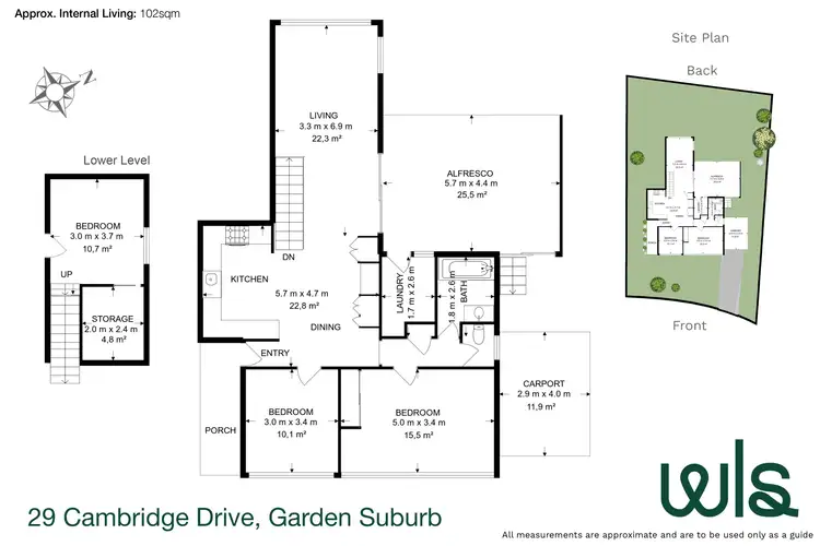 Floorplan of Homely house listing, 29 Cambridge Drive, Garden Suburb NSW 2289