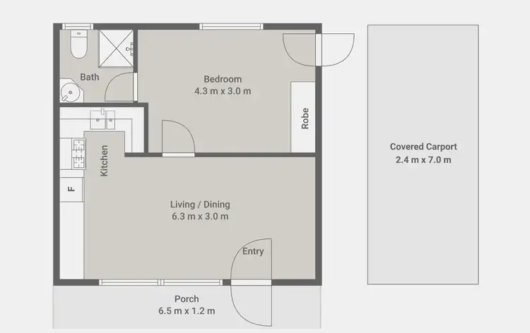 Floorplan of Homely unit listing, 5/1090 Beaudesert Road, Acacia Ridge QLD 4110