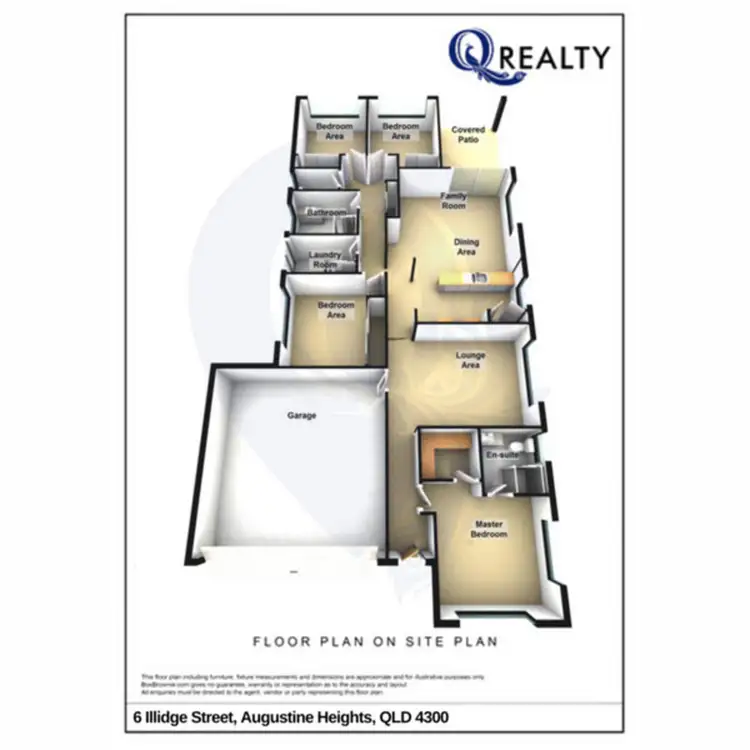 Floorplan of Homely house listing, 6 Illidge Street, Augustine Heights QLD 4300