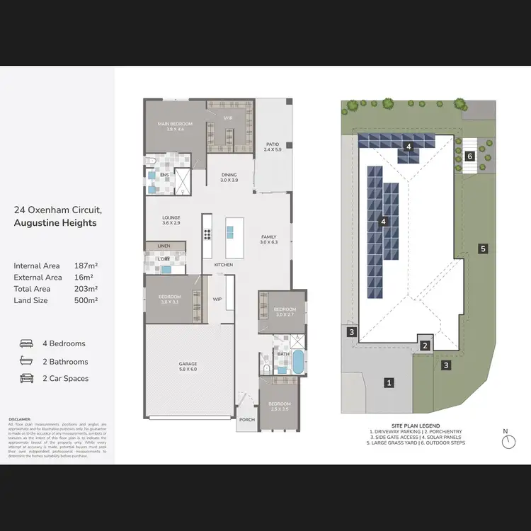Floorplan of Homely house listing, 24 Oxenham Circuit, Augustine Heights QLD 4300