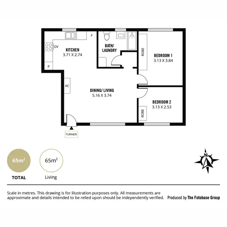 Floorplan of Homely unit listing, 9/75 Churchill Road, Prospect SA 5082