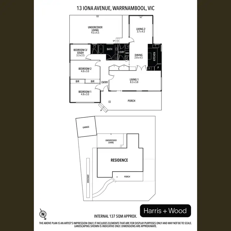 Floorplan of Homely house listing, 13 Iona Avenue, Warrnambool VIC 3280