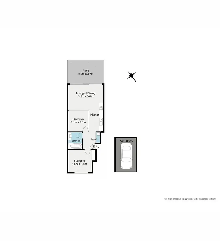 Floorplan of Homely unit listing, 29/18 Addison Avenue, Bulimba QLD 4171