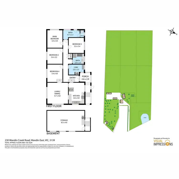 Floorplan of Homely rural property listing, 230-250 Wandin Creek Road, Wandin East VIC 3139