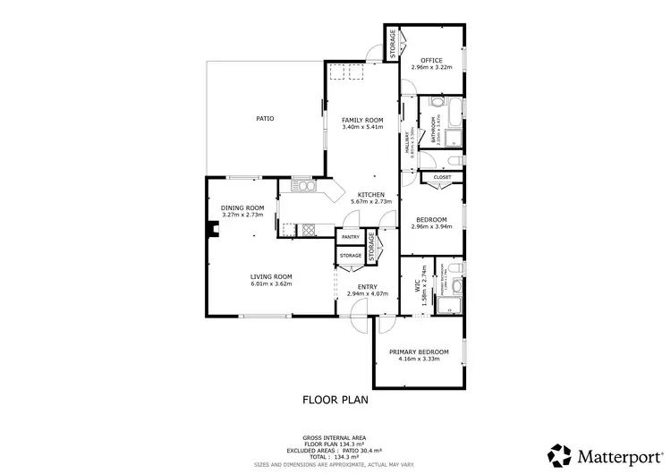 Floorplan of Homely house listing, 10 Page Court, Wodonga VIC 3690