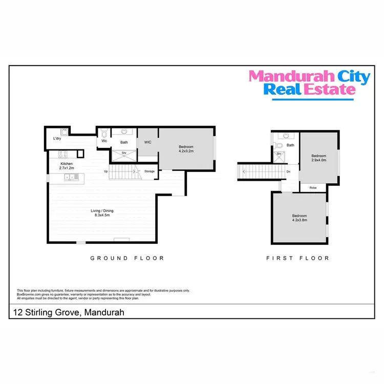 Floorplan of Homely house listing, 12 Stirling Grove, Mandurah WA 6210