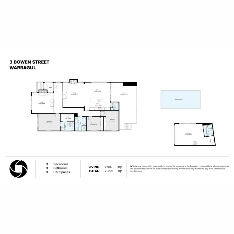 Floorplan of Homely house listing, 3 Bowen Street, Warragul VIC 3820
