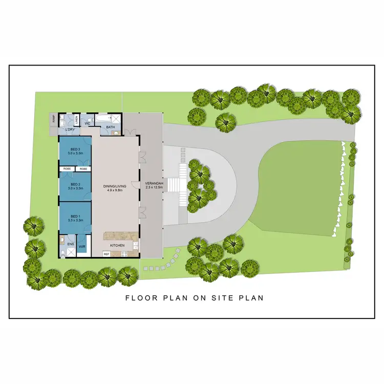 Floorplan of Homely house listing, 15 Harris Drive, Palmwoods QLD 4555
