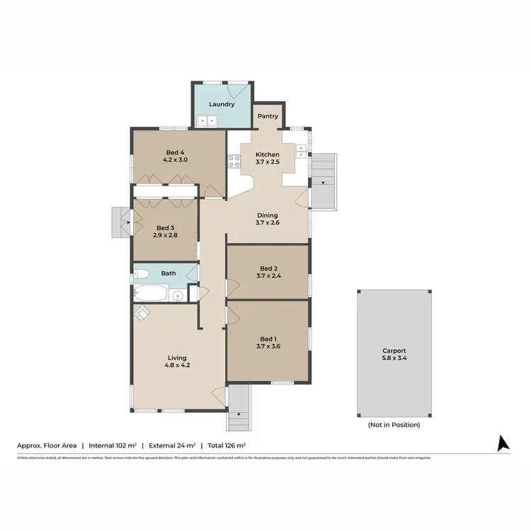 Floorplan of Homely house listing, 31 Hirschfield Street, Zillmere QLD 4034