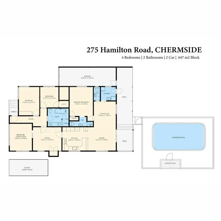 Floorplan of Homely house listing, 275 Hamilton Road, Chermside QLD 4032