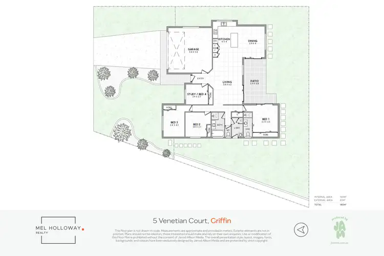 Floorplan of Homely house listing, 5 Venetian Court, Griffin QLD 4503