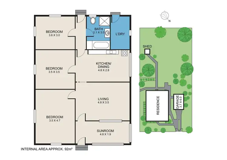 Floorplan of Homely house listing, 4 Mayne Street, North Rothbury NSW 2335