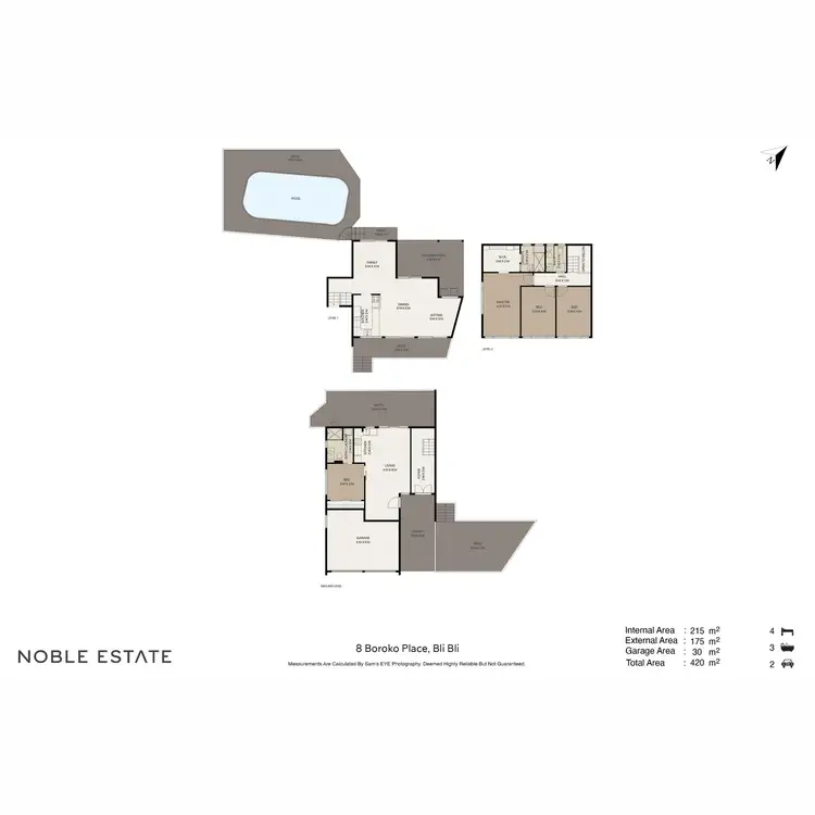 Floorplan of Homely house listing, 8 Boroko Place, Bli Bli QLD 4560