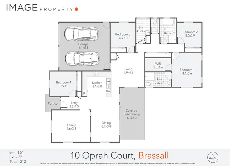 Floorplan of Homely house listing, 10 Oprah Court, Brassall QLD 4305