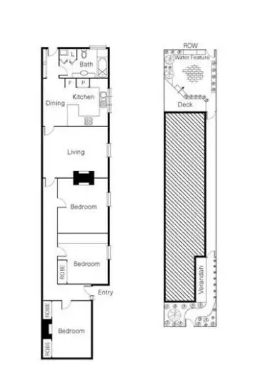 Floorplan of Homely house listing, 20 The Ridgeway, Kensington VIC 3031