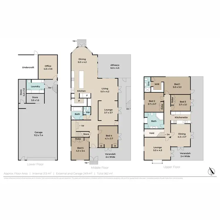 Floorplan of Homely house listing, 9 Royal Avenue, Spring Hill QLD 4000