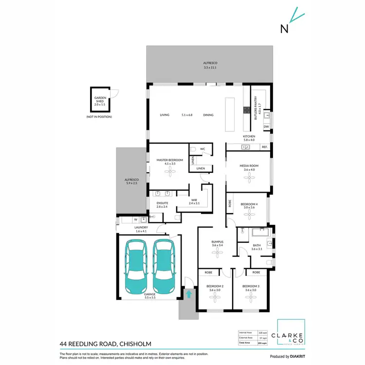 Floorplan of Homely house listing, 44 Reedling Road, Chisholm NSW 2322