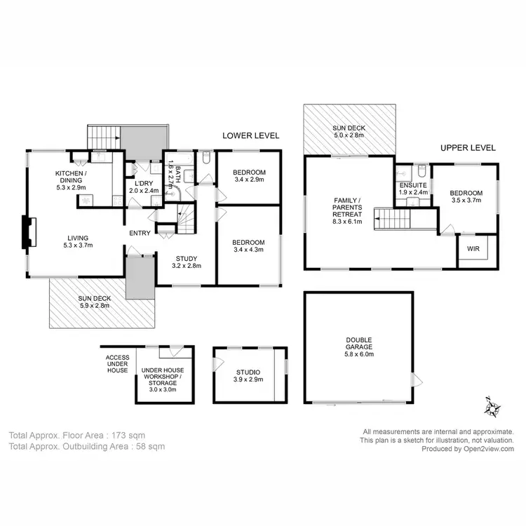 Floorplan of Homely house listing, 32 Cammeray Road, Claremont TAS 7011