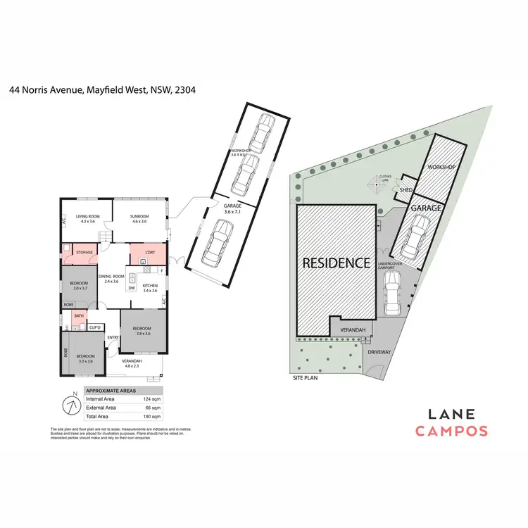 Floorplan of Homely house listing, 44 Norris Avenue, Mayfield West NSW 2304