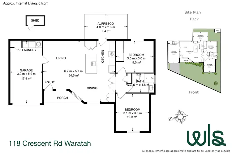 Floorplan of Homely house listing, 118 Crescent Road, Waratah NSW 2298