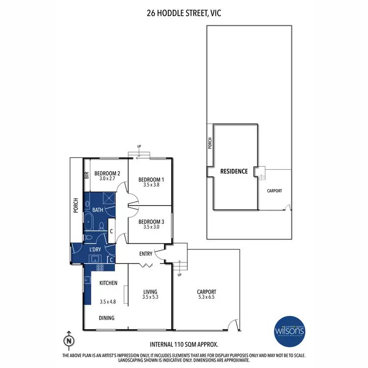 Floorplan of Homely house listing, 26 Hoddle Street, Warrnambool VIC 3280