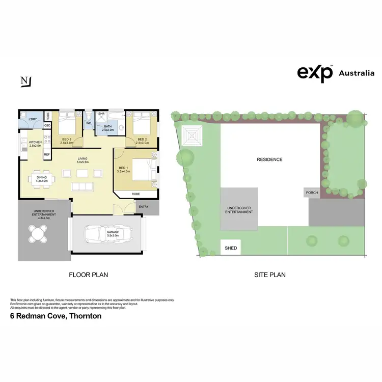 Floorplan of Homely house listing, 6 Redman Cove, Thornton NSW 2322