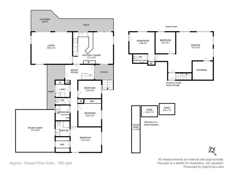 Floorplan of Homely house listing, 99a Derwent Avenue, Lindisfarne TAS 7015