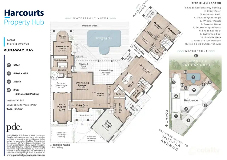Floorplan of Homely unit listing, 13/131 Morala Avenue, Runaway Bay QLD 4216
