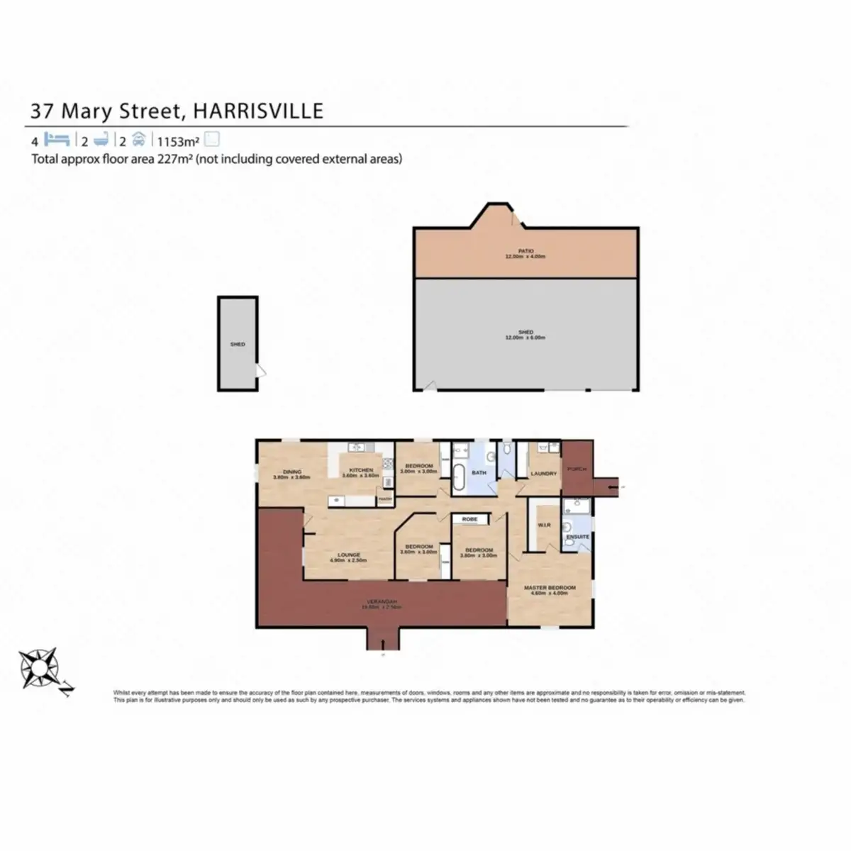 Floorplan of Homely house listing, 37 Mary Street, Harrisville QLD 4307