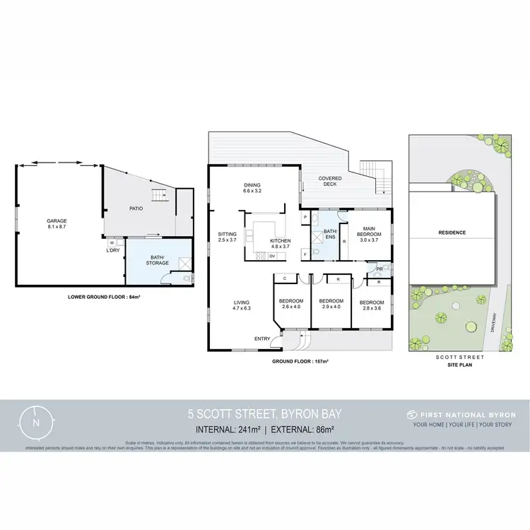 Floorplan of Homely house listing, 5 Scott Street, Byron Bay NSW 2481