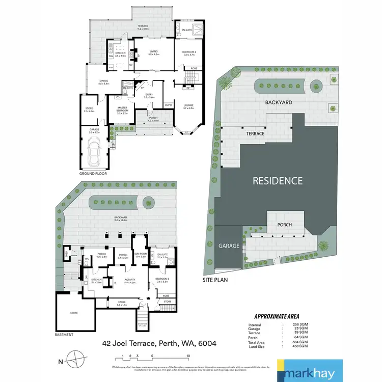 Floorplan of Homely house listing, 42 Joel Terrace, East Perth WA 6004