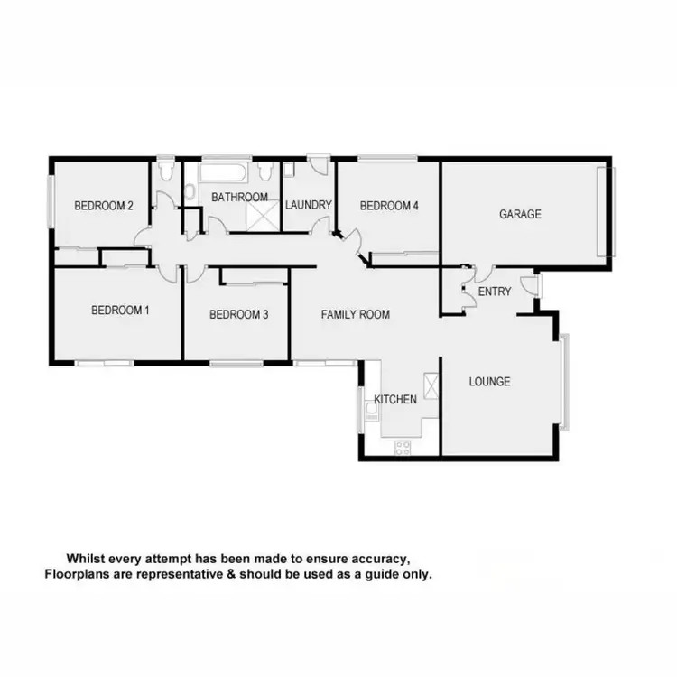 Floorplan of Homely house listing, 49 Wimbledon Circuit, Carseldine QLD 4034