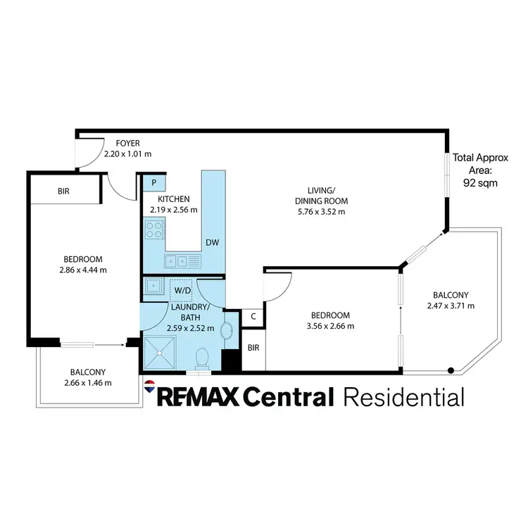 Floorplan of Homely unit listing, Level 3/128 Bowen Street, Spring Hill QLD 4000