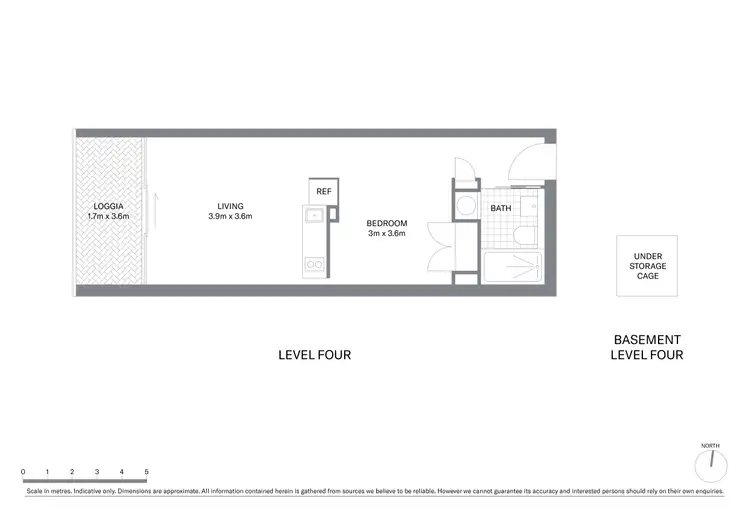 Floorplan of Homely apartment listing, 417/18 Park Lane, Chippendale NSW 2008