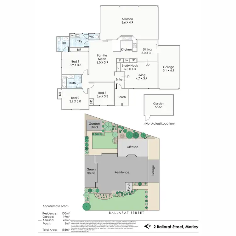 Floorplan of Homely house listing, 2 Ballarat Street, Morley WA 6062
