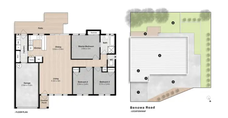 Floorplan of Homely townhouse listing, Unit 6/71 Benowa Road, Southport QLD 4215