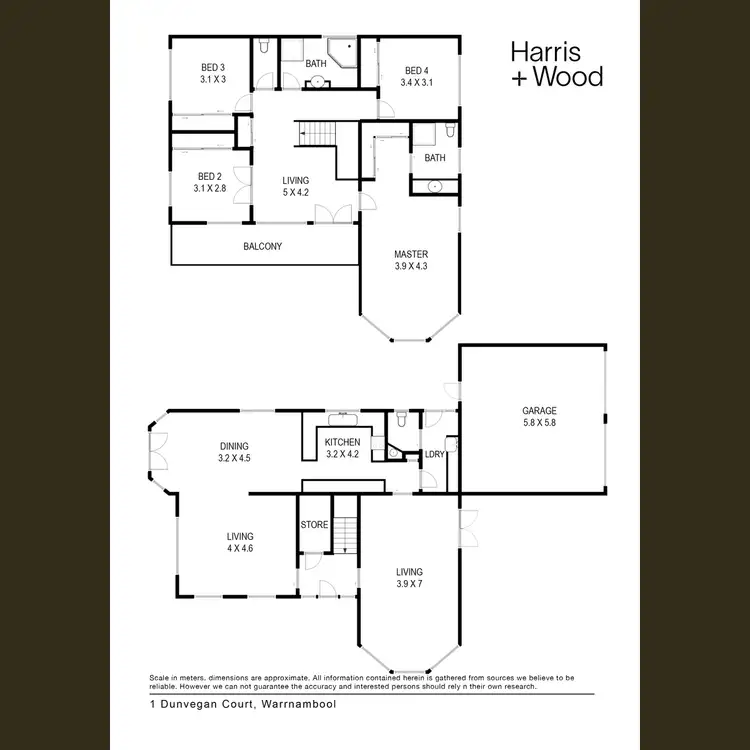 Floorplan of Homely house listing, 1 Dunvegan Court, Warrnambool VIC 3280