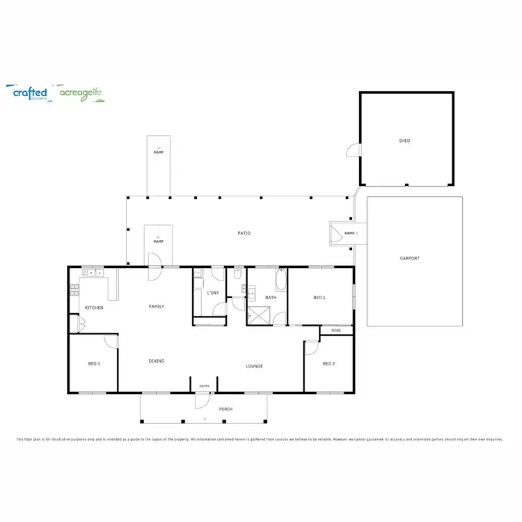 Floorplan of Homely house listing, 49 Woolshed Court, Flagstone QLD 4280