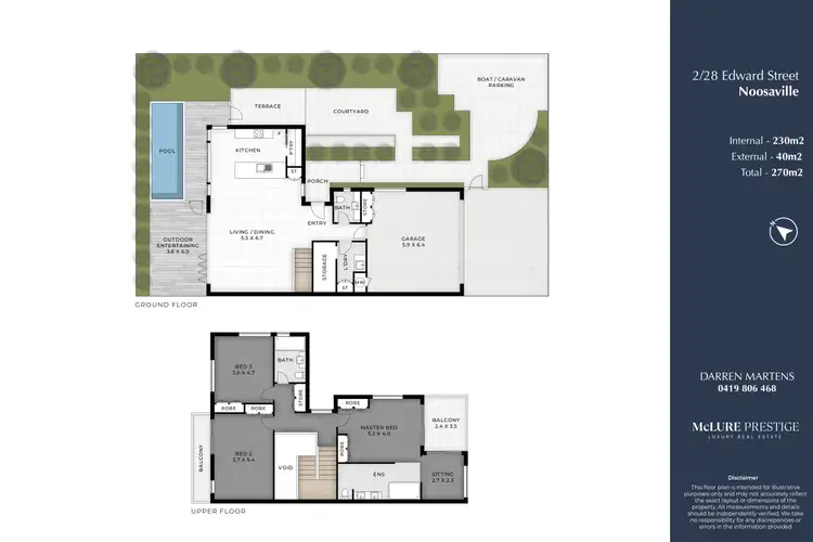 Floorplan of Homely townhouse listing, 2/28 Edward Street, Noosaville QLD 4566