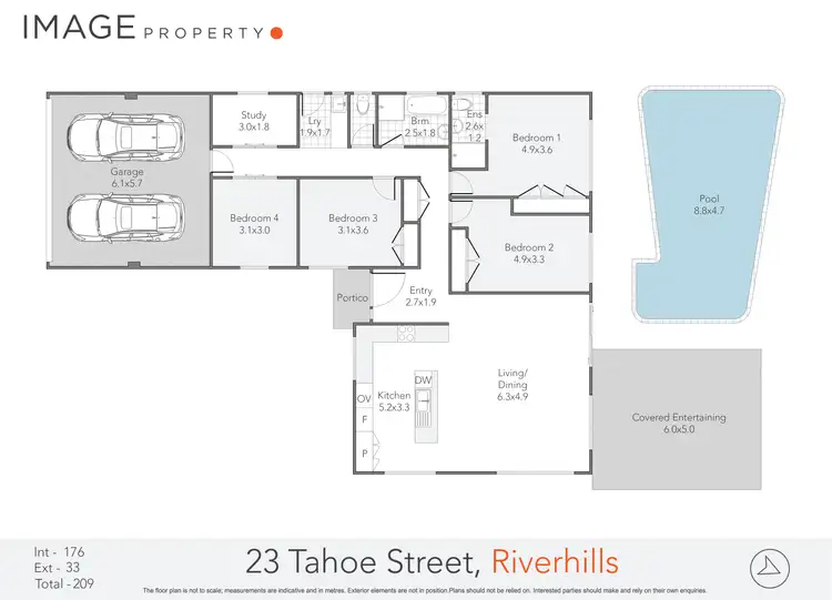 Floorplan of Homely house listing, 23 Tahoe Street, Riverhills QLD 4074