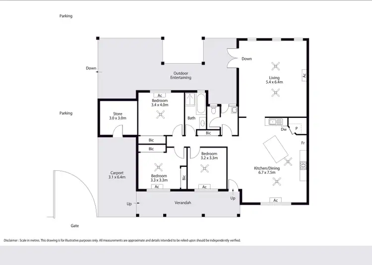 Floorplan of Homely house listing, 45 Slater Road, Cable Beach WA 6726