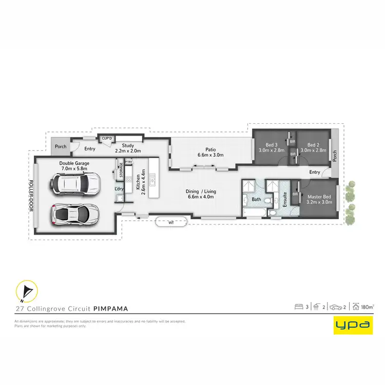 Floorplan of Homely house listing, 27 Collingrove Circuit, Pimpama QLD 4209