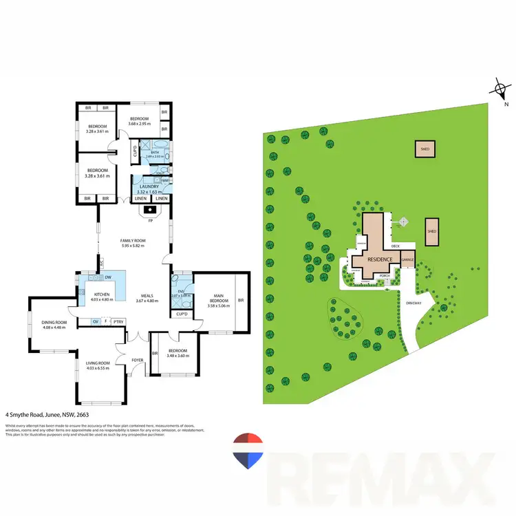 Floorplan of Homely house listing, 4 Smythe Road, Junee NSW 2663