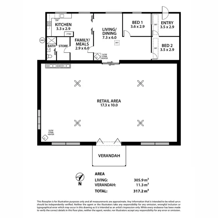 Floorplan of Homely other listing, 3 Randell Street, Mannum SA 5238